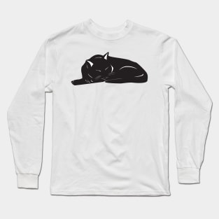 Sleeping cat Long Sleeve T-Shirt